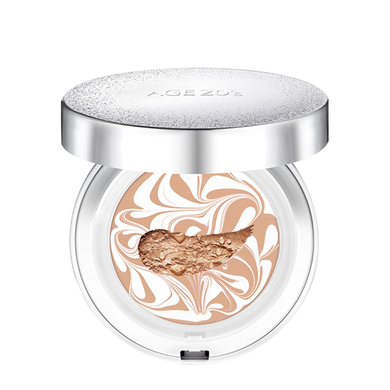 爱敬璀璨流星气垫BB霜白盒23#自然色 爱纪二十之精华遮瑕粉底霜 送替换装