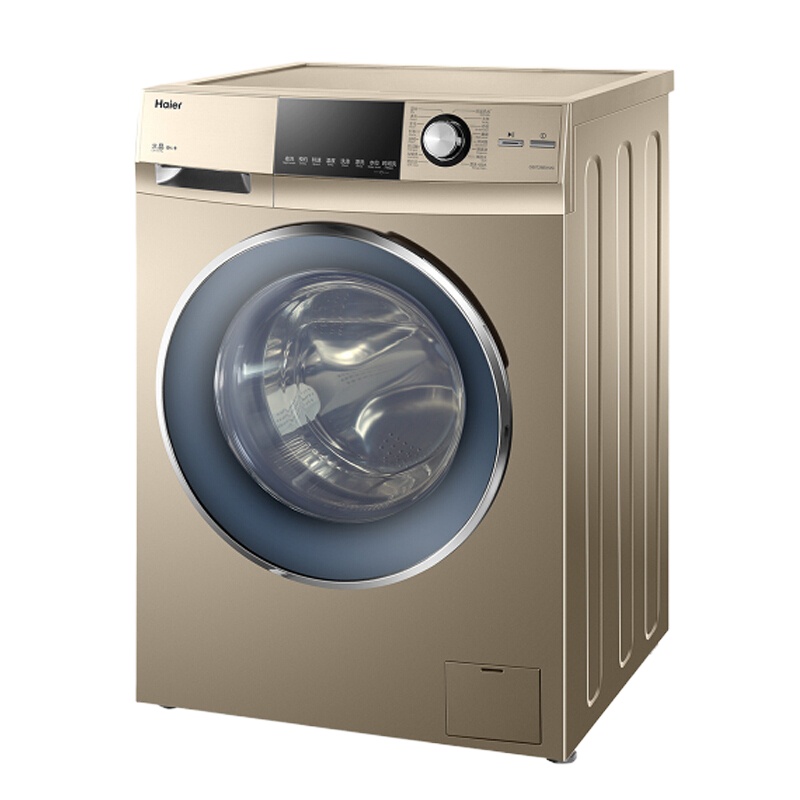 海尔(Haier)G80728HBX12G 直驱变频带烘干滚筒洗衣机家用8公斤洗烘一体