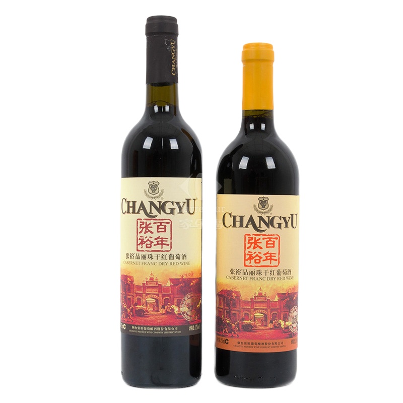 张裕品丽珠干红A版礼盒(盒装 750ml*2)