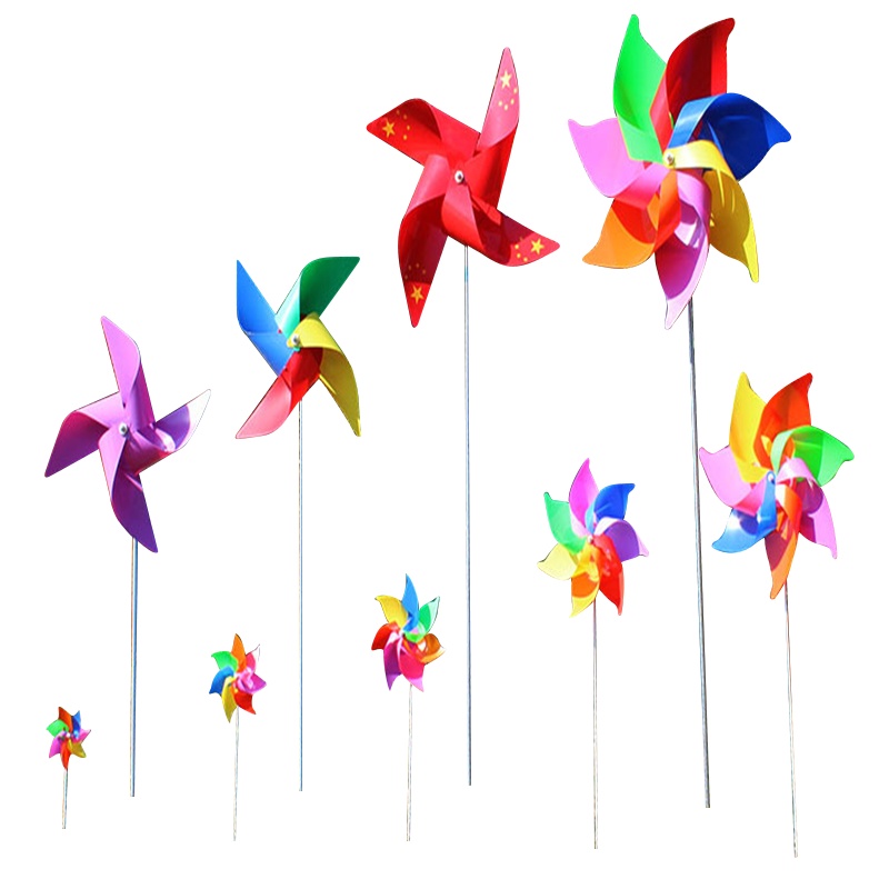 [砳石]4叶风车(红色)对角30cm,配30米钢丝绳 100个起拍