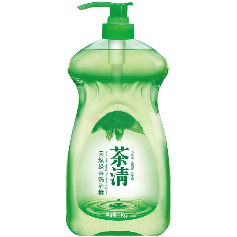 蓝月亮--茶清洗洁精1kg