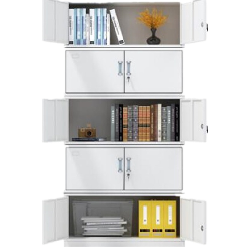 丰甲办公柜铁皮文件柜五节0.6厚200*85*39cm资料柜文件柜