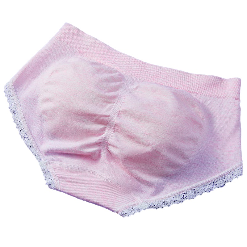 ENK 4条装彩棉蜂巢暖宫收腹提臀无痕纯棉底裆夏女士内裤女