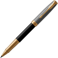 派克(PARKER)新品卓尔光影格纹金夹宝珠笔
