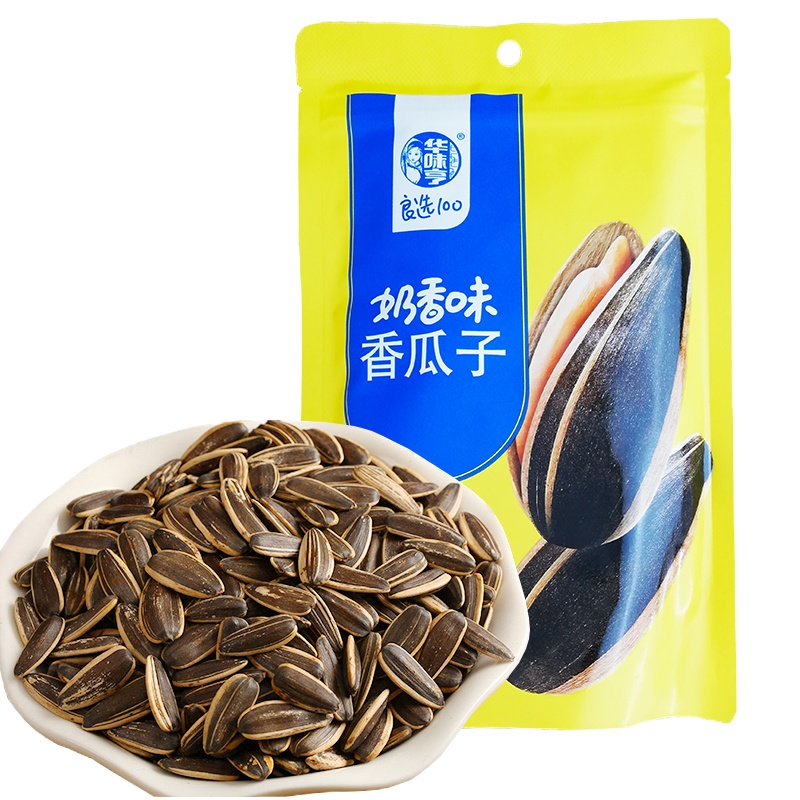 200g华味亨奶香味香瓜子*3袋休闲零食