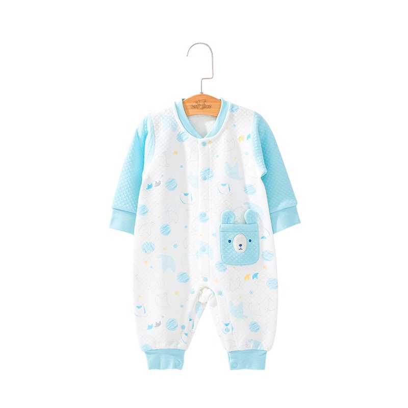 优简 童装男女新生儿衣服春秋冬宝宝衣服婴儿连体衣儿童衣服内衣