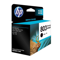 惠普 HP 803 黑色墨盒(原装墨盒)