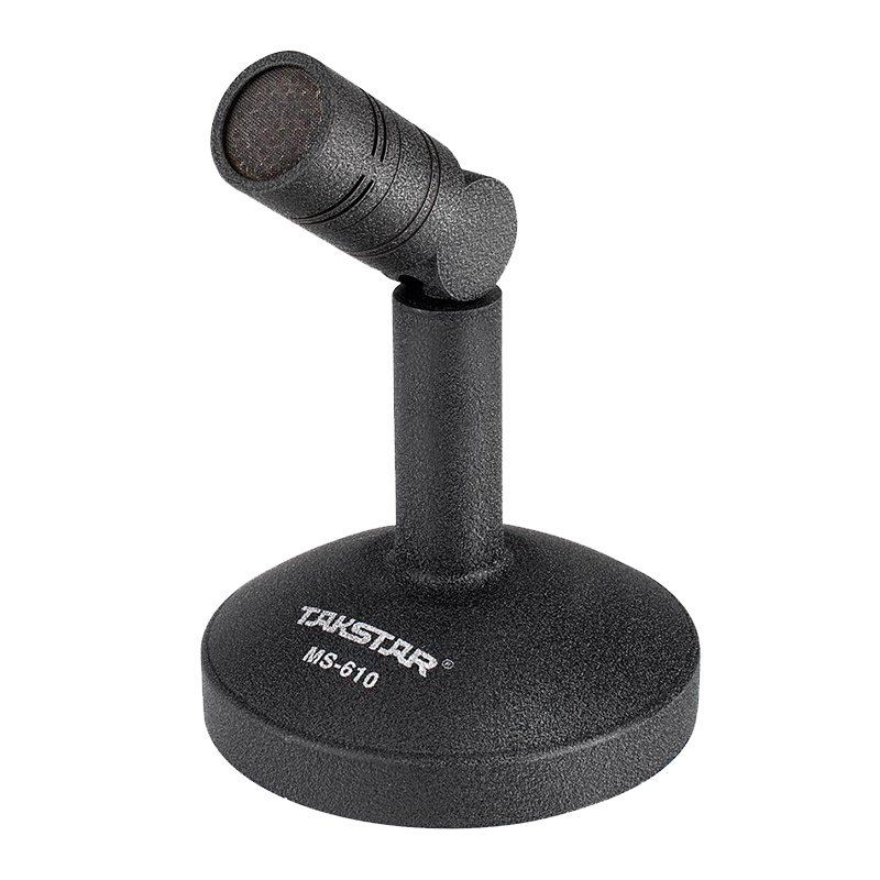 得胜 MS-610 广播录音台式麦克风 镀金膜片高清拾音 高端工程专用