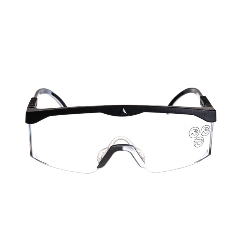 代尔塔 安全眼镜 护目镜防雾防刮擦打磨防飞溅防风沙防尘骑行防护透明眼镜 101155 一副