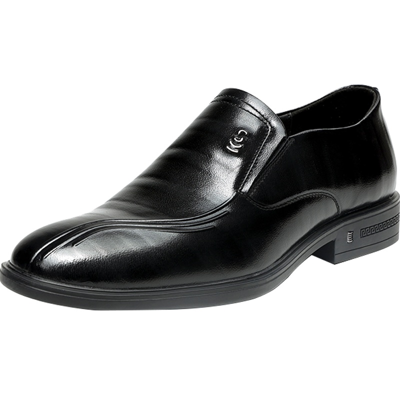 红蜻蜓皮鞋男真皮商务休闲韩版潮流正装英伦百搭软底休闲鞋皮鞋男