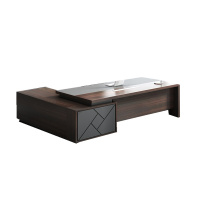 欧宝美办公家具老板桌总裁桌经理桌办公桌大班台