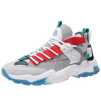 白渠男鞋2021新款夏季休闲鞋跑鞋男士老爹鞋网面透气夏季休闲运动鞋子男潮鞋YG.0375