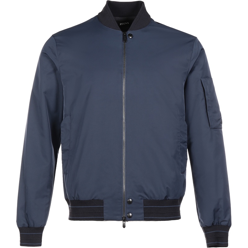 Z ZEGNA 杰尼亚 男士 聚酯纤维薄款棉服夹克外套 VV025 ZZ039