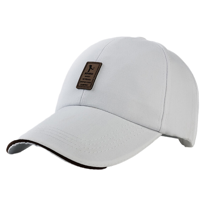 企购优品 露西兰迪 户外棒球帽子男四季钓鱼新款男女情侣百搭长檐春秋鸭舌帽太阳帽 黑色