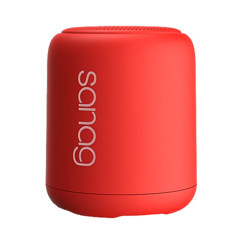 sanag蓝牙音箱无线小型音响便携式迷你低音炮大音量手机家用随身车载户外钢炮3d环绕插卡收款播报 X6S嬉皮红经典版