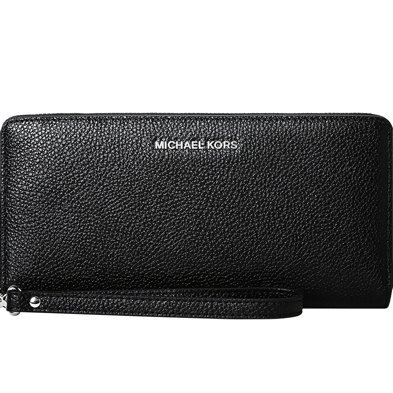 Michael Kors/迈克·科尔斯 女士荔枝纹长款拉链钱 32F6SM9E9L