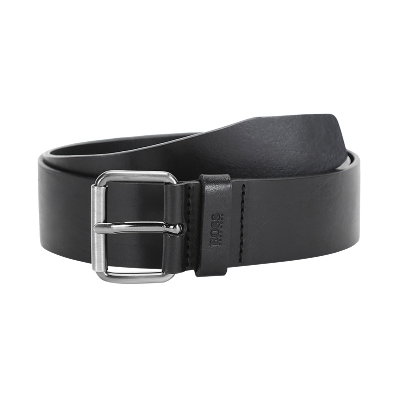 雨果博斯 HUGO BOSS 男士 皮革针扣式皮带腰带50435466