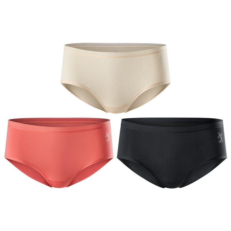 爱帝女士莫代尔内裤一片式无痕舒适透气三角裤（单条装）