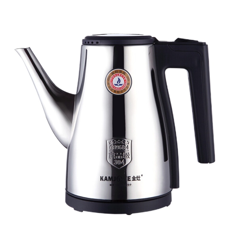 金灶 T-75电水壶304不锈钢电热水壶 快速烧水壶 电茶壶 1.2L
