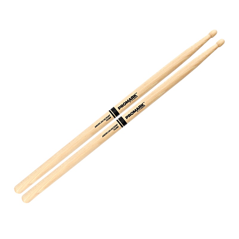 达达里奥(D'Addario)TX2BW鼓棒传统系列美产正品Promark椭圆形2B 进口胡桃木架子鼓槌鼓锤