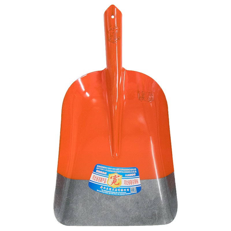 宽牌 BY-001 农用铁锹 军用铁锹(小号煤锹不含柄+3双手套)锰钢锹钢铲 除雪铲 园艺园林工具木柄钢锹