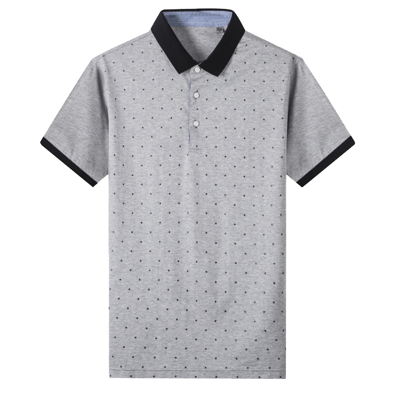 红豆旗下相思鸟（xiangsiniao)男士纯棉印花舒适透气POLO衫T193S