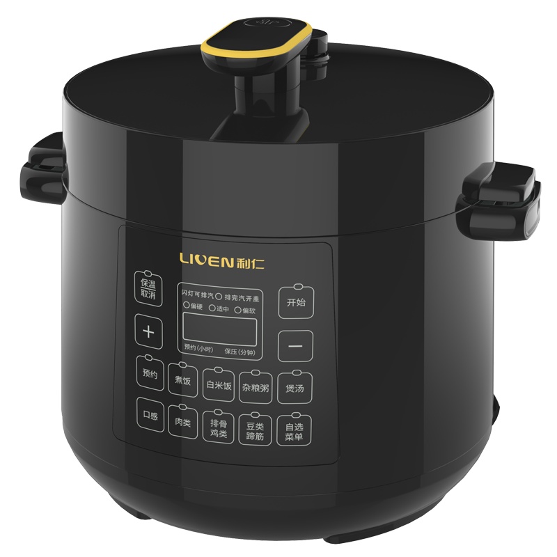 利仁(Liven)电压力锅4L高压锅多功能家用大容量电压力煲全天预约电饭锅电饭煲电炖锅西施压务煲YLG-D406