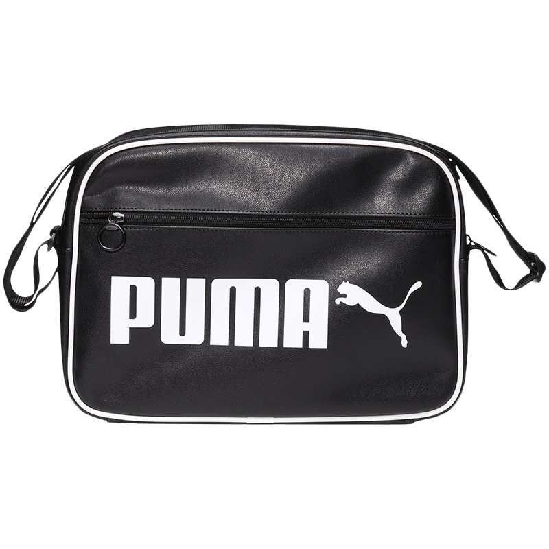 PUMA彪马男包女包运动包时尚皮质休闲包单肩背包斜挎包076642