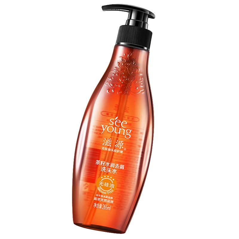 滋源 265ml 茶籽去屑洗头水中干性 1瓶装(单位:件)