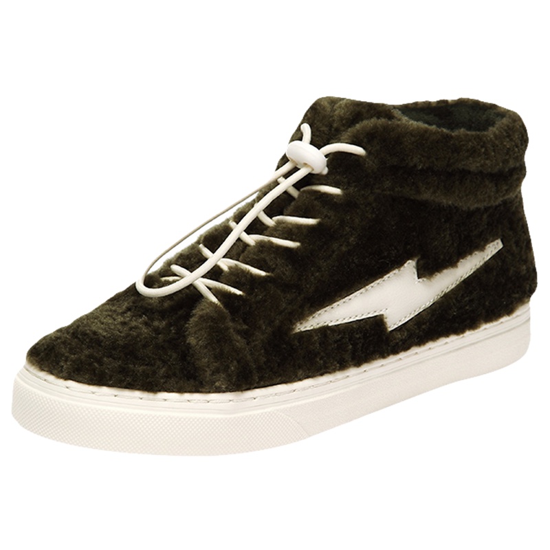 达芙妮时尚织物日常舒适板鞋