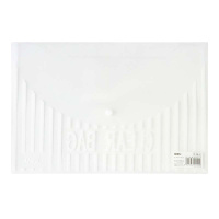 得力 5502 文件袋-透明(只)