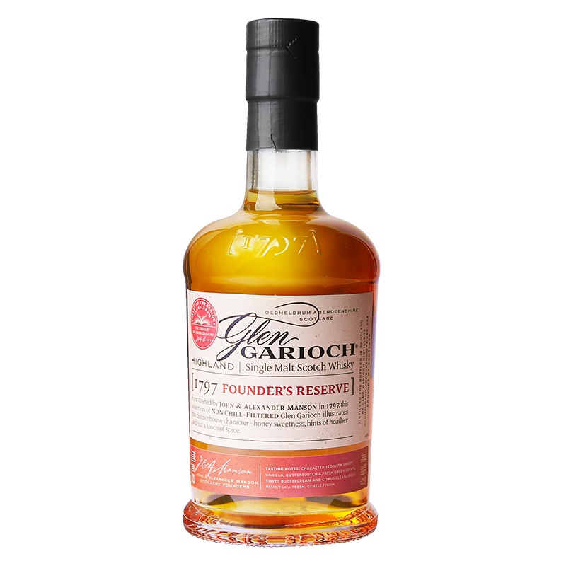 格兰盖瑞(GLEN GARIOCH) 1797创立者纪念版 单一麦芽威士忌 进口洋酒