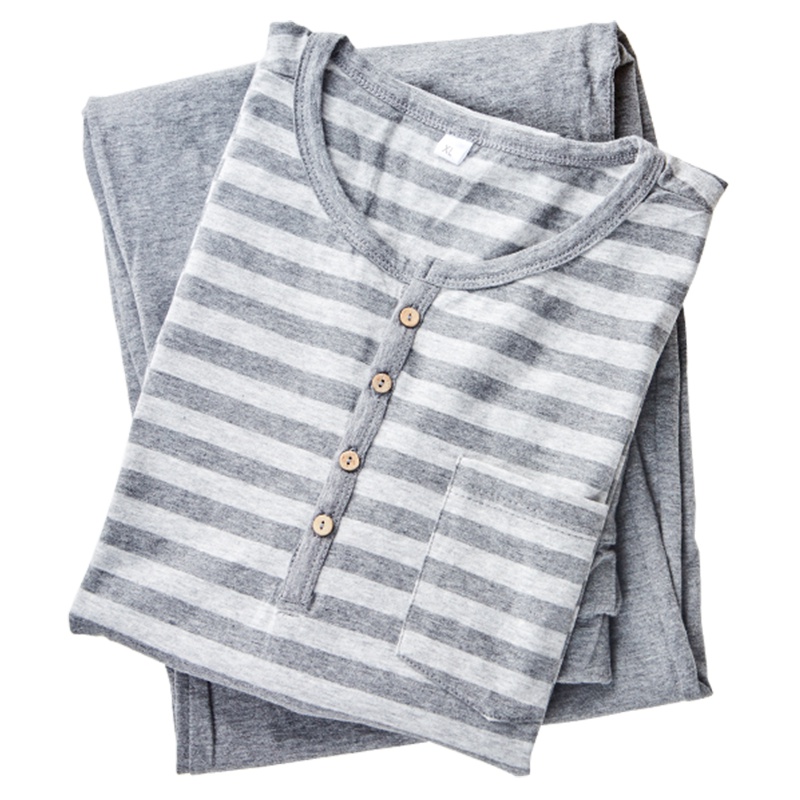 苏宁极物 男士亲肤舒适针织棉家居服睡衣