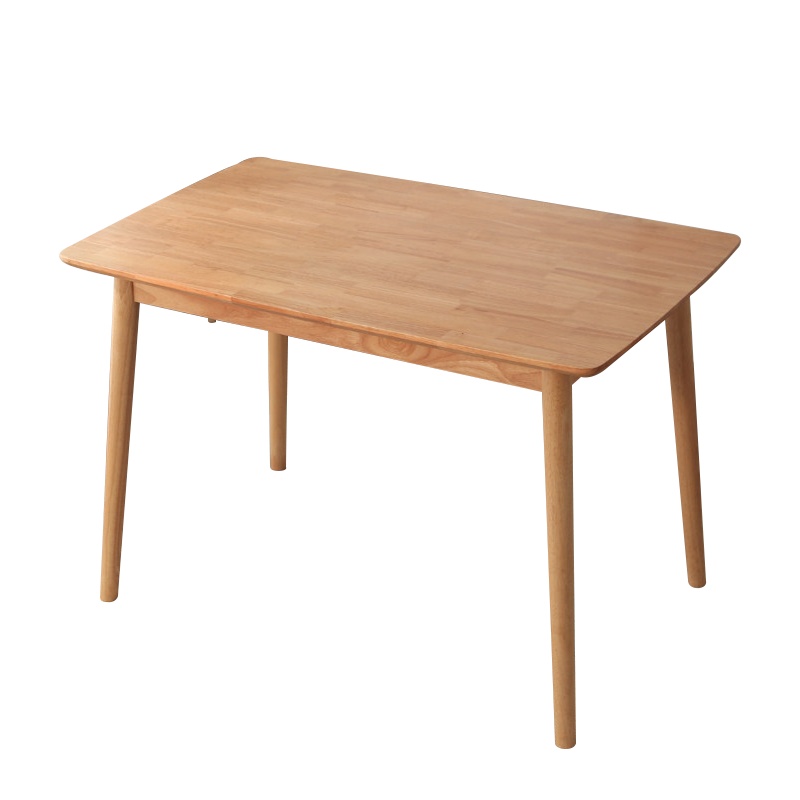 欧宝美实木餐桌椅组合简约现代小户型饭桌经济型餐桌（不含椅子）