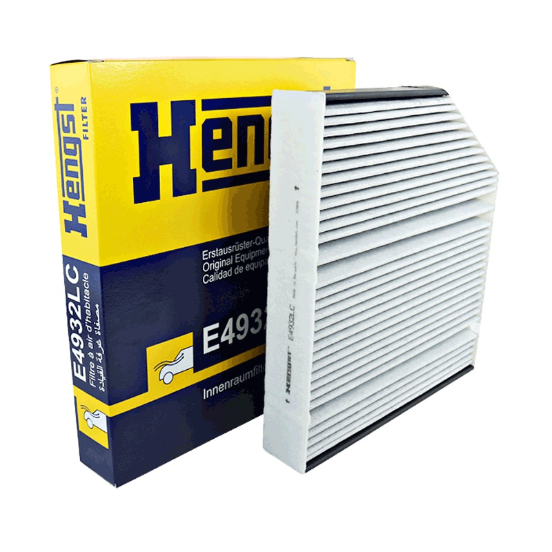 汉格斯特(hengst)空调滤清器带碳E4932LC适用于新奔驰C级C180 C200 E200L E260L