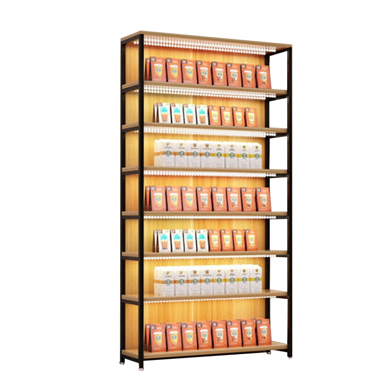 [藏书阁]商店货架落地展柜展示架厨房收纳架办公置物架书柜文件柜储物柜子
