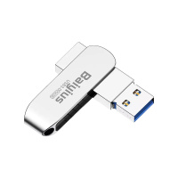 龙觇 USB3.2 百艺64gb高速优盘128G个性创意金属大容量电脑车载u盘