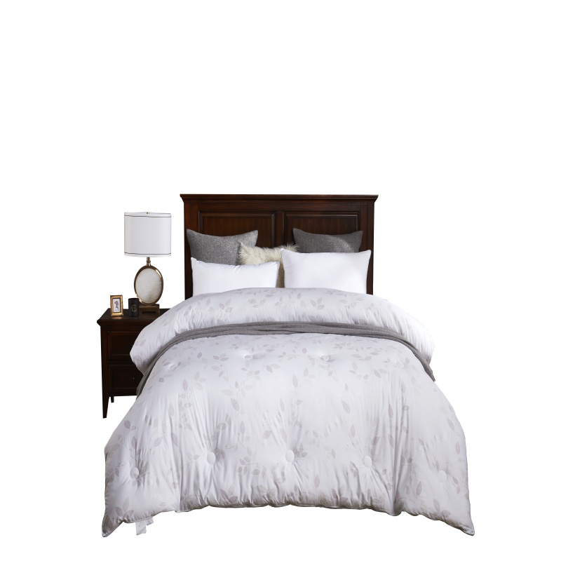 冬季堂皇Tevel仿羽绒棉纤维被芯亲肤子母被子加厚冬被