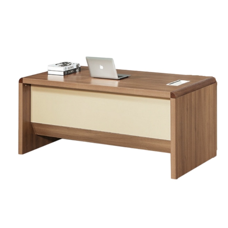 逐鹿中原办公桌椅一组胶板桌办公室桌子椅子职员桌椅SH960不带副柜(1.6米办公桌+椅)