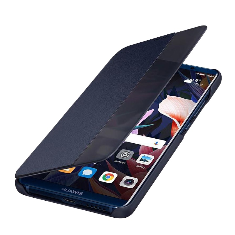 华为mate10 pro原装智能视窗保护套 mate10智能全景视窗休眠保护壳皮套 原装防摔全视角手机壳手机套