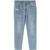 A21秋季2020新款男装潮流裤子时尚简约ins休闲百搭修身男士牛仔裤