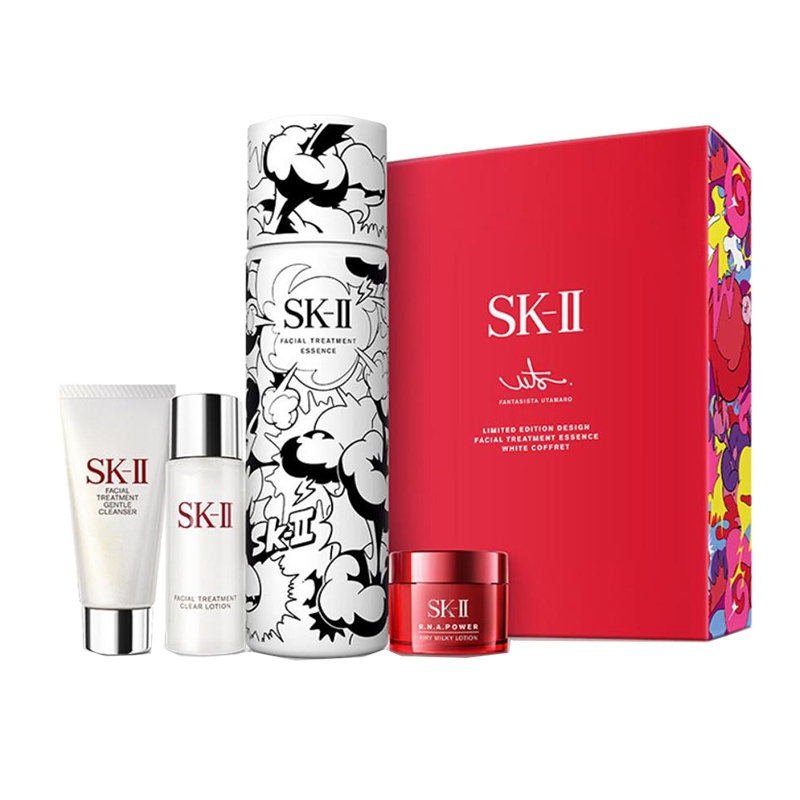 SK-II 神仙水2020圣诞白色限量版 日版 护肤礼盒 护肤套盒