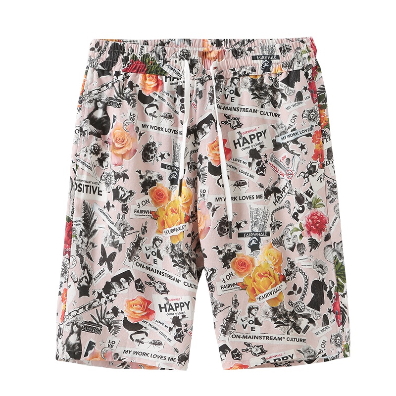 商场同款2019夏季新款休闲裤五分裤短裤男潮男士短裤