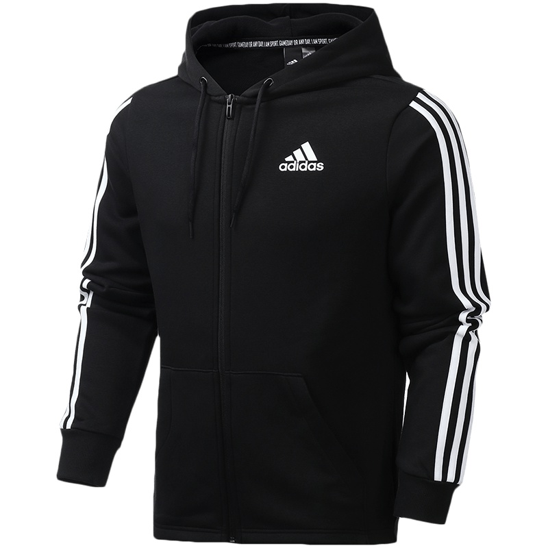 【自营】阿迪达斯男服夹克外套训练连帽宽松休闲运动服DT9896