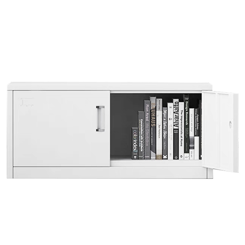 钜晟 文件柜铁皮柜办公文件资料储存柜钢制单节文件柜 JS014