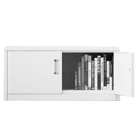 钜晟 文件柜铁皮柜办公文件资料储存柜钢制单节文件柜 JS014