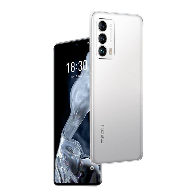 安美宝 魅族18手机壳魅族18pro透明壳meizu18镜头全包保护套por液态硅胶软壳pr0防摔超薄新款5g女磨