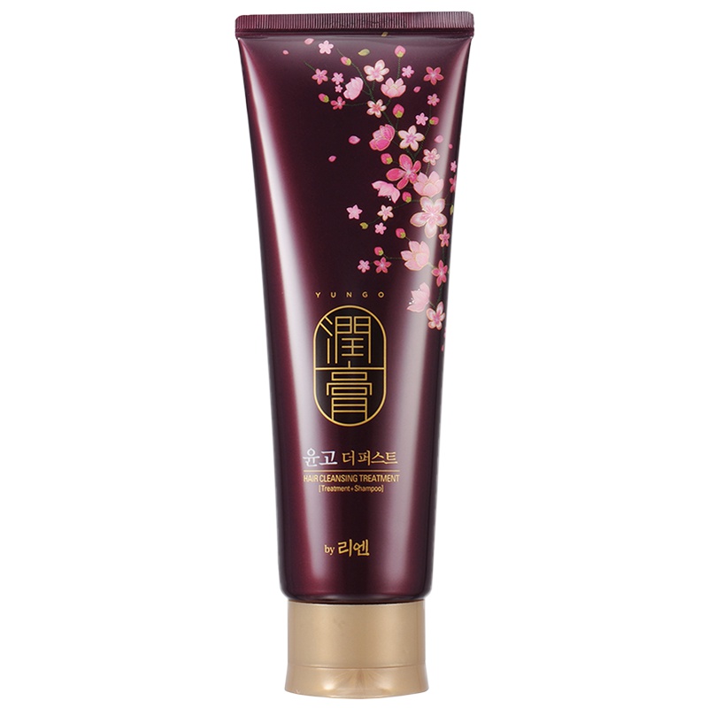 LG润膏 ReEn睿嫣 洗护二合一无硅油去屑护发素洗发水 250ml(紫色)