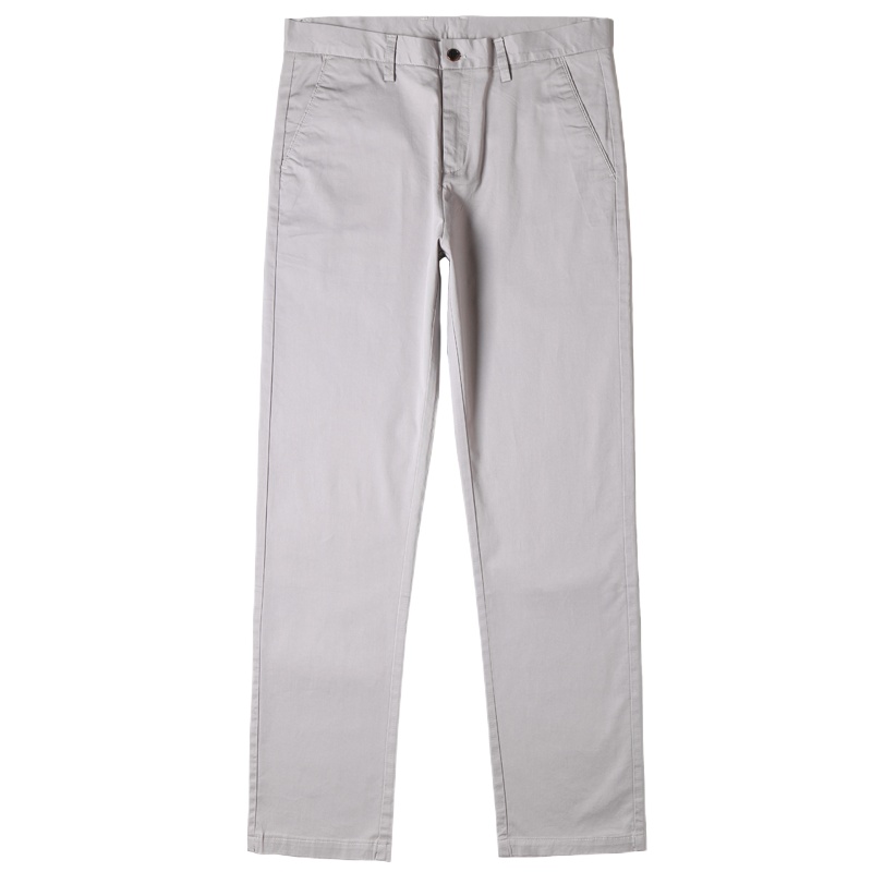 吉普战车男装2021年秋季新款商务时尚格纹弹力修身小脚休闲裤男士中青年运动裤男士休闲裤上班男裤潮牌时尚韩版长裤