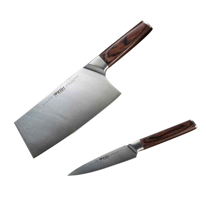 康巴赫菜刀厨房菜刀水果套2件套刀具套装